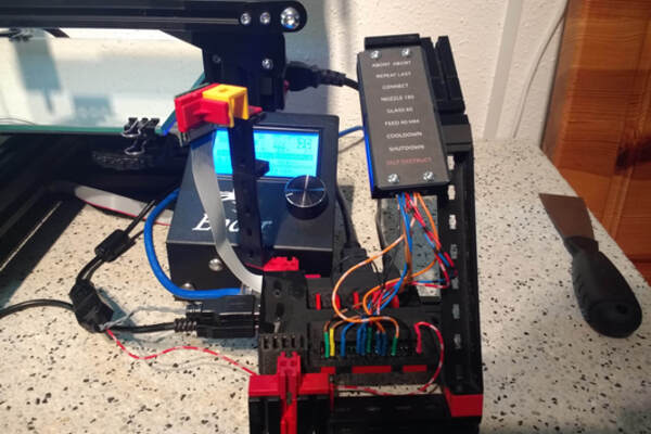 3D printer button panel! card